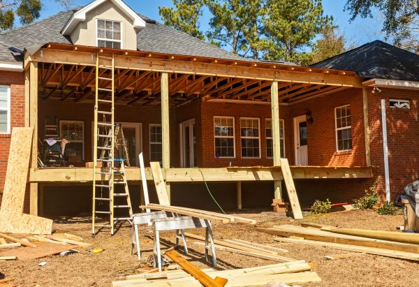 Porch Raising in Casper